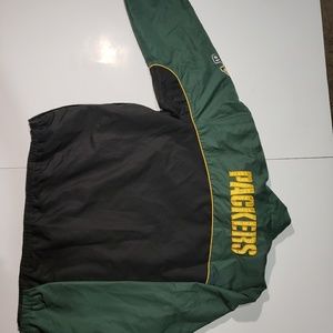 Official NFL green bay windbreaker